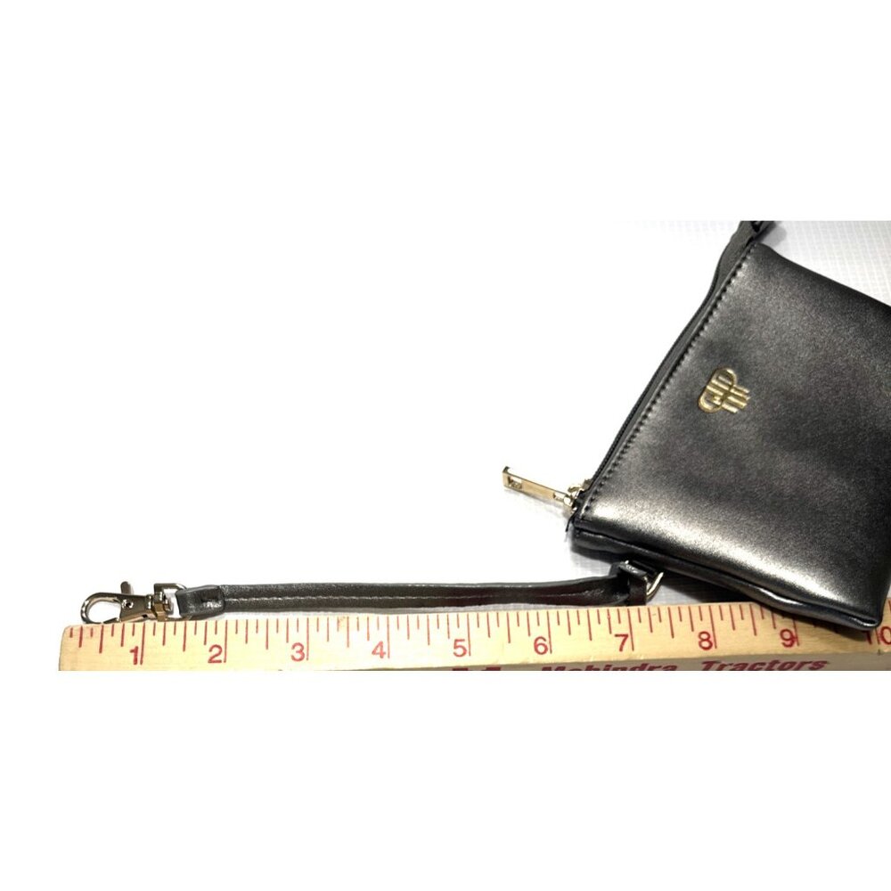 PurseN Zip Top Wristlet in Bronze with Gold Hardware - Picture 6 of 6